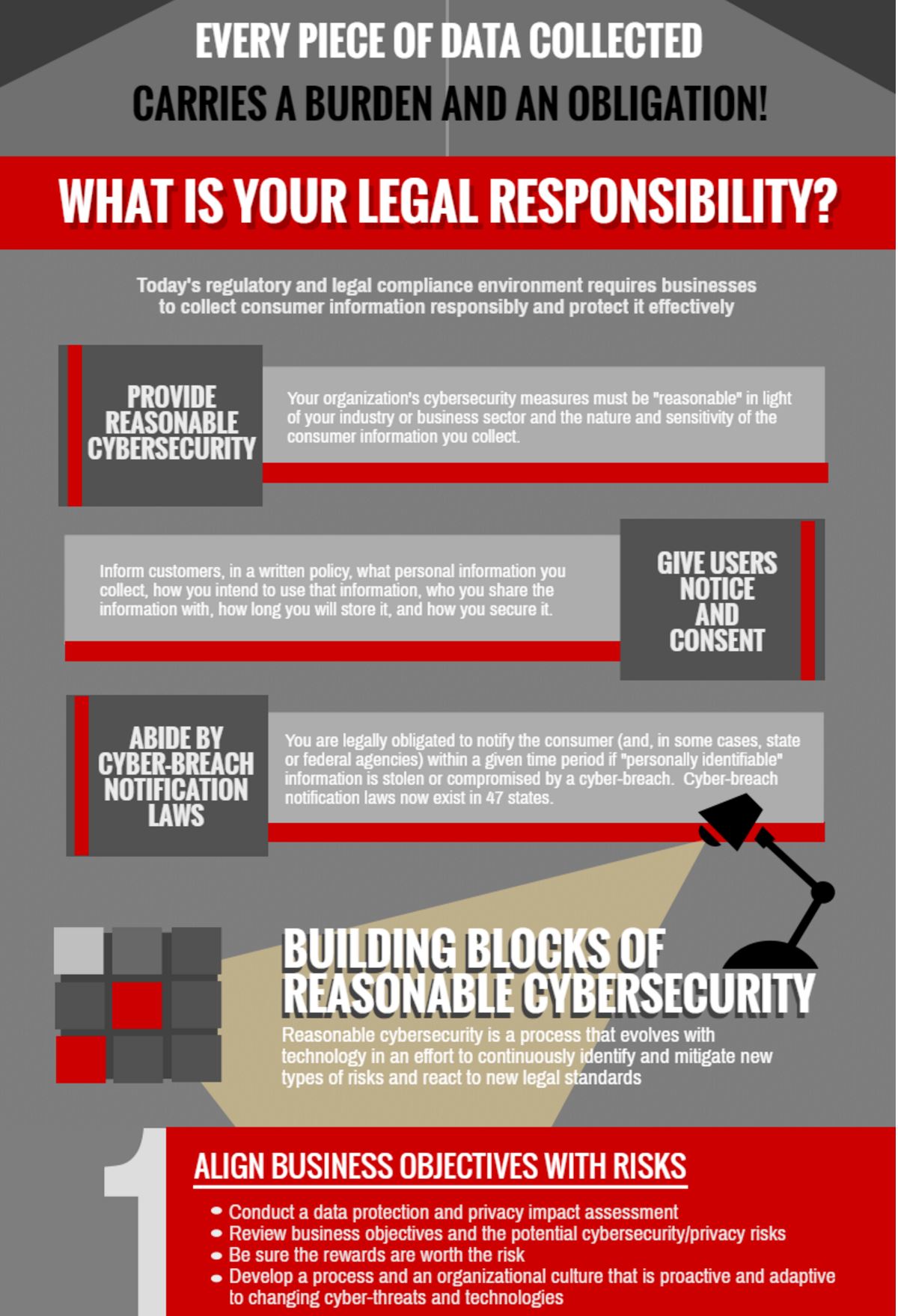 Infographic on Legal Issues in Cybersecurity and Data Privacy